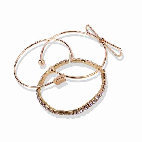 Buy Ferosh Auric Troika Cuff Set - Purplle