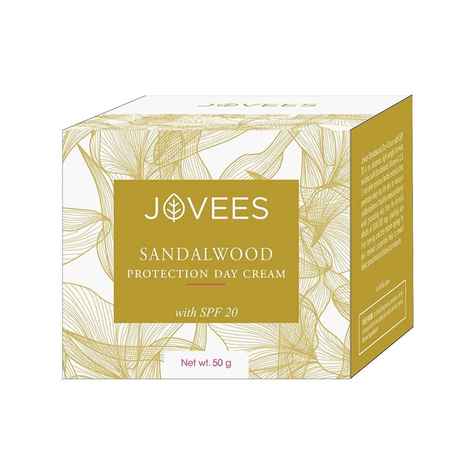Buy Jovees sandalwood protection Day Cream 50 g. with spf-20 - Purplle