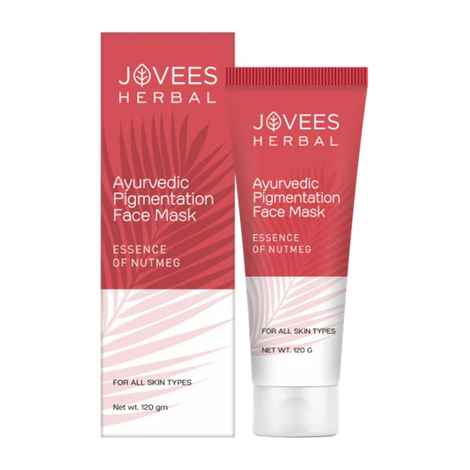Buy Jovees Herbal Anti Blemish Pigmentation Face Mask | Reduces Dark Spots & Acne Scars | Soothes Skin Irritations | For All Skin Types | 120g - Purplle