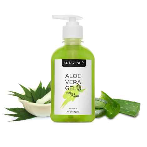 Buy ST. D'VENCE Aloe Vera & Neem Gel (275 ml) - Purplle