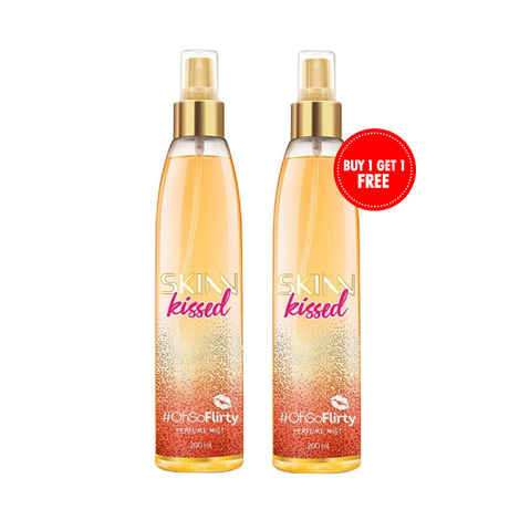 Buy Skinn Titan Kissed Body Mist Oh So Flirty (200 ml) Buy 1 Get 1 FREE - Purplle