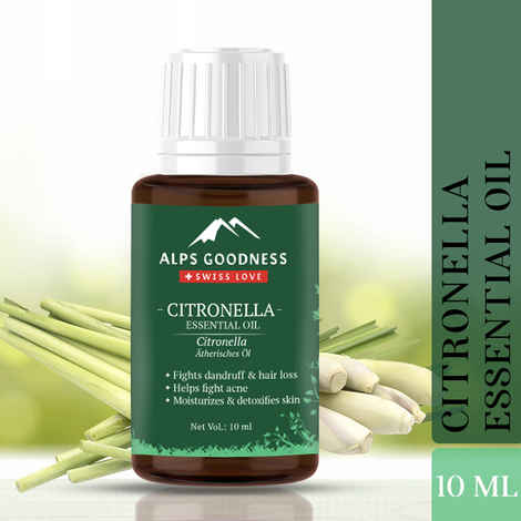 Buy Alps Goodness Pure Essential Oil - Citronella (10 ml) - Purplle