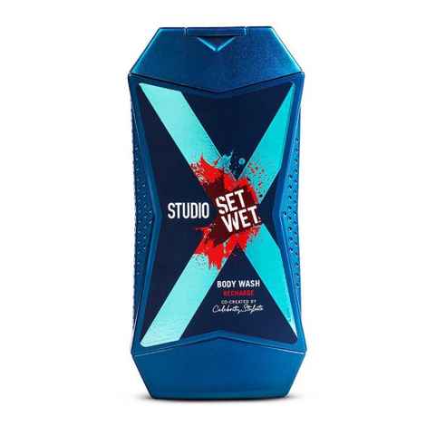 Buy Set Wet Studio X Body Wash For Men - Recharge (180 ml) - Purplle