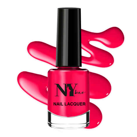 Buy NY Bae Gel Nail Lacquer - Boston Shake 13 (6 ml) | Pink | Luxe Gel Finish | Highly Pigmented | Chip Resistant | Long lasting | Full Coverage | Streak-free Application | Cruelty Free | Non-Toxic - Purplle
