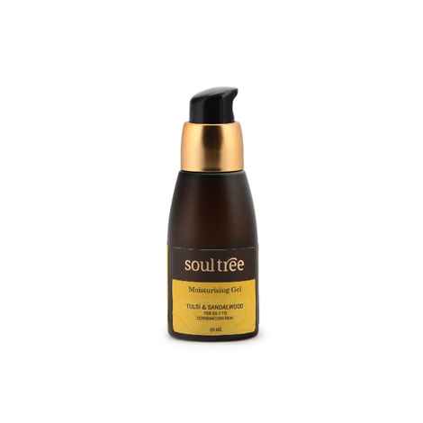 Buy Soultree Moisturising Gel - Tulsi & Sandalwood, Oily To Combination Skin (40 ml) - Purplle