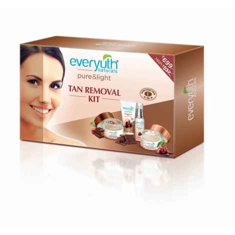 Everyuth Naturals Chocolate and Cherry Tan Removal Kit (300 g)