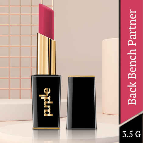Purplle Ultra HD Matte Lipstick, Pink - Back Bench Partner 4