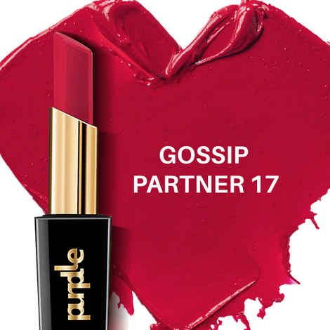 Purplle Ultra HD Matte Lipstick, Red - Gossip Partner 17