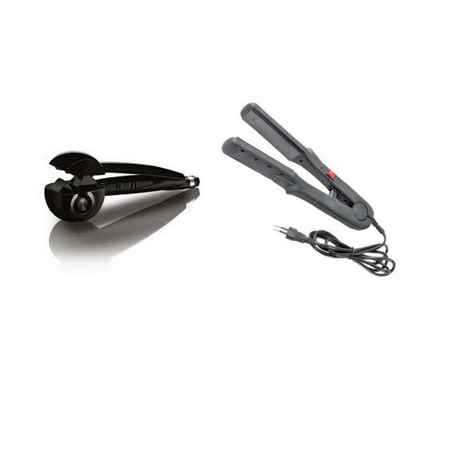 Buy Style Maniac B-01 Curl Secret Hair Curler For Beautiful And Shiny Curls Electric Hair Curler & Professional Black Hair Straigtener - Purplle