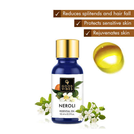 Buy Good Vibes Pure Essential Oil - Neroli (10 ml) - Purplle