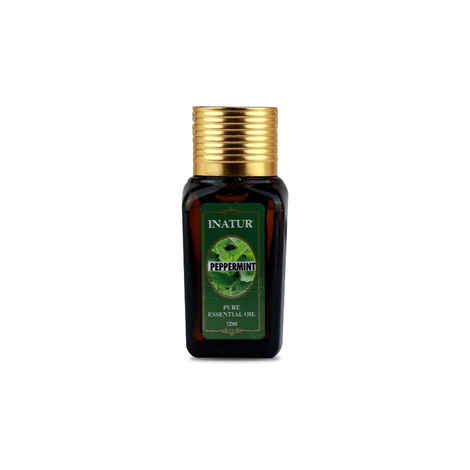 Inatur Peppermint Pure Essential Oil (12 ml)