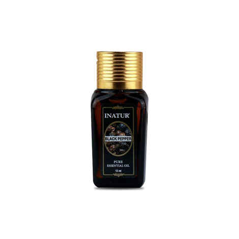 Inatur Black Pepper Essential Oil (12 ml)