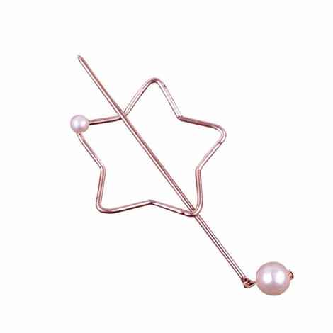 Buy Ferosh Rose Gold Pearl Stick Accessory - Purplle