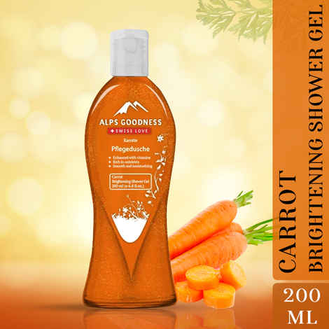 Alps Goodness Brightening Shower Gel - Carrot (200 ml)
