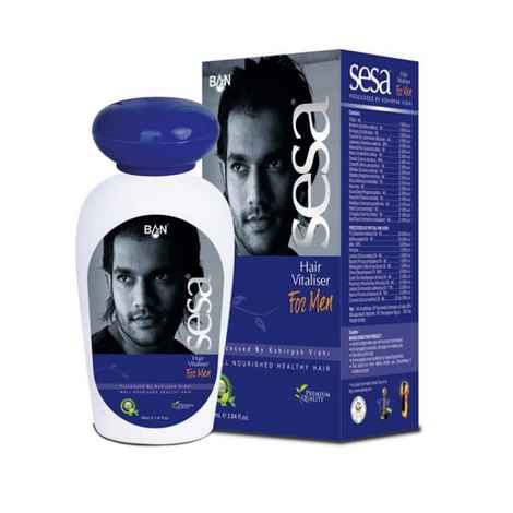 Sesa Ayurvedic Hair Vitaliser For Men (100 ml) (Pack Of 4)