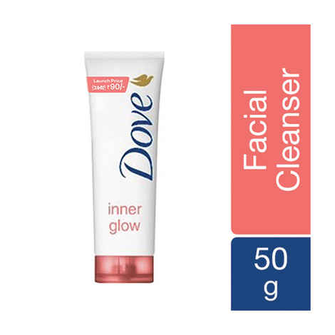Dove Inner Glow Gentle Exfoliating Face Wash Cleanser (50 ml)