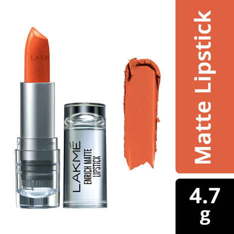 Buy Lakme Enrich Matte Lipstick - Shade OM12 (4.7 g) - Purplle