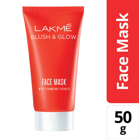 Buy Lakme Clean Up Strawberry Mask And Glow Mask (50 g) - Purplle