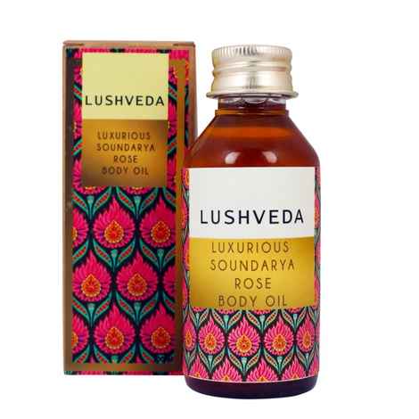 Lushveda Luxurious Soundarya Rose Body Oil
