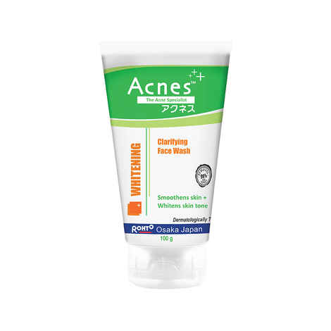 Buy Acnes Whitening Clarifying Face Wash (100 g) - Purplle