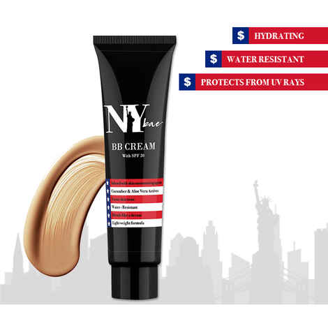 NY Bae BB Cream with SPF 20 - Kat’s Warm Beige Cake 3 (18 g)