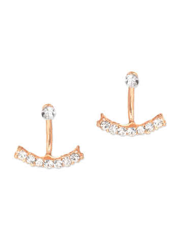 Buy Femnmas Rhinestone Earrings - Purplle