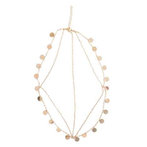 Buy Femnmas Cinderella Coin Head Chain - Purplle