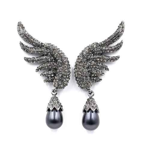 Buy Femnmas Black Rhinestone Party Earcuff - Purplle