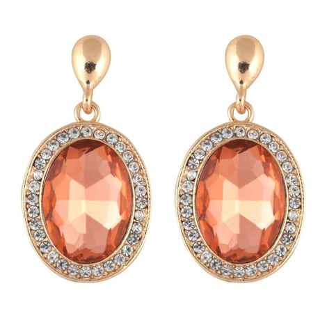 Buy Crunchy Fashion Gold Alloy Women Earring - Purplle