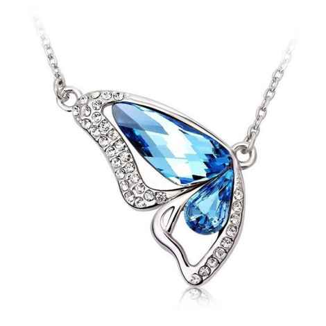 Buy Crunchy Fashion Mysterious Love Necklace Earring Bracelet Combo Set - Purplle