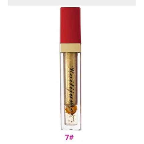 Buy Kailijumei Lipgloss Maquiagem Matte Lipstick Lips Care Riche Shine Gelee Jelly With Fate Of Flower Lip Gloss Tint Color # 7 (6 ml) - Purplle