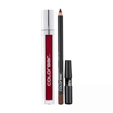 Buy Colorbar Kiss Proof Lip Stain Mauve Dusk - 006 + Colorbar Definer Lip Liner Summer Chocolate Brown (1.45 g) - Purplle