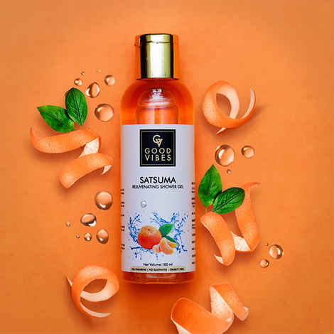 Good Vibes Rejuvenating Shower Gel (Body Wash) - Satsuma (100 ml)