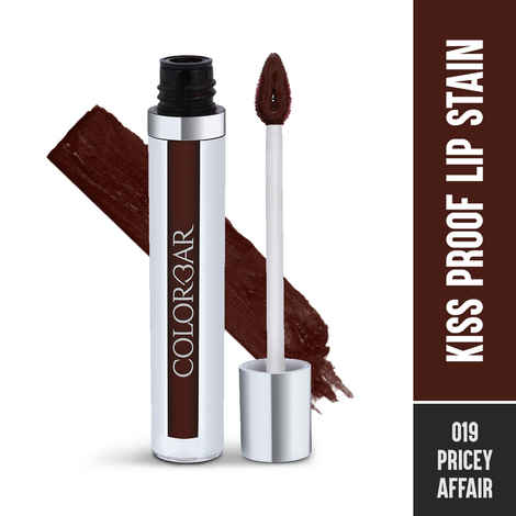 Buy Colorbar Kiss Proof Lip Stain Pricey Affair - Brown (6.5 ml) - Purplle