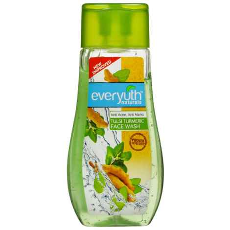 Everyuth Naturals Anti Acne Anti Marks Tulsi Turmeric Face Wash (100 g) -Buy 1 Get 1 FREE