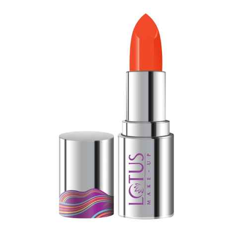 Buy Lotus Herbals Ecostay Butter Matte Lip Color Orange Punch (4.2 g) - Purplle