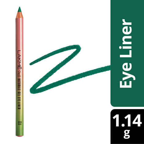 Buy Lakme 9 to 5 Naturale Gel Eye Liner Aqua Blue (1.14 g) - Purplle