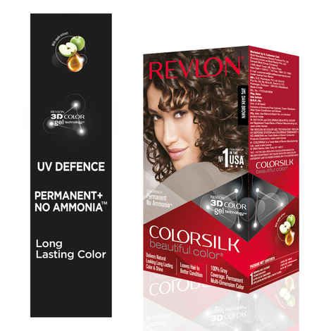 Revlon Colorsilk Hair Color With 3D Color Technology - Dark Brown 3N