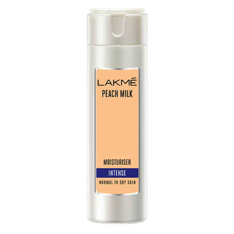 Buy Lakme Peach Milk Intense Moisturizer Lotion|Enriched With Vitamin E |Improves Skin Texture | 120 ml - Purplle