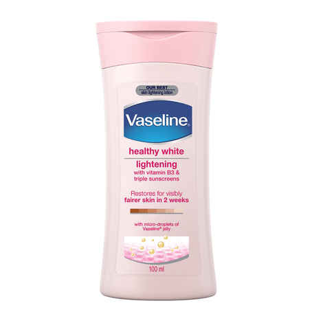 Buy Vaseline Healthy White Lightening Body Lotion (100 ml) - Purplle