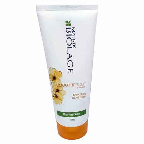 BIOLAGE Smoothproof Conditioner 196g |Paraben free| Provides Humidity Control & Anti-Frizz Smoothness |For Frizzy Hair