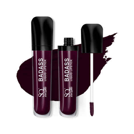 Stay Quirky Liquid Lipstick|Transferproof| Long Lasting| Smudgeproof| Highly Pigmented| Vegan| Purple BadAss - Always Moist 7 (8 ml)