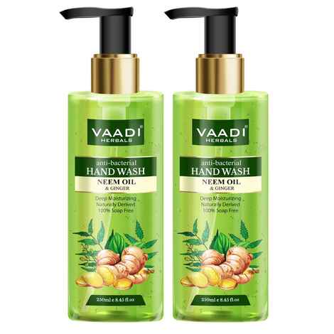 Buy Vaadi Herbals Pack of 3 Luxurious Handwash - Lemon & Eucalyptus, Olive & Green Apple, Rose & Jasmine (250 ml x 3) - Purplle