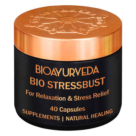 Buy Bioayurveda Bio Stressbust Capsule - Purplle