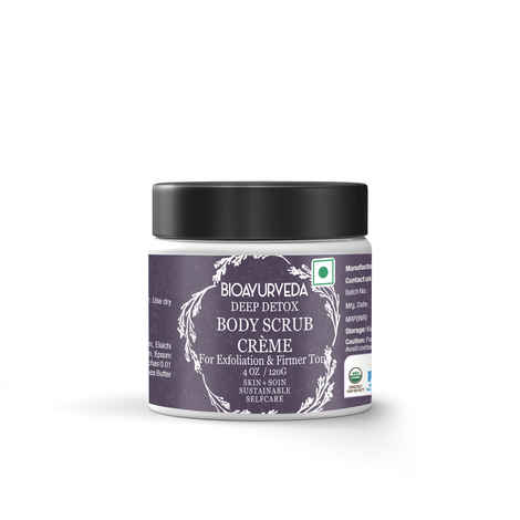 Bioayurveda Deep Detox Body Scrub Creme (120 g)