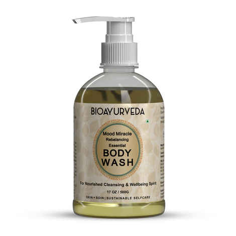 Buy Bioayurveda Mood Miracle Rebalancing Essential Body Wash (500 g) - Purplle