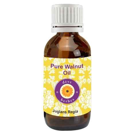 Buy Deve Herbes Pure Walnut Oil (Juglans regia) Natural Therapeutic Grade Cold Pressed 30ml - Purplle