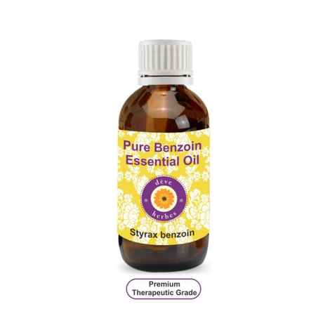 Buy Deve Herbes Pure Benzoin Essential Oil (50 ml) (Styrax benzoin) 100% Natural Therapeutic Grade Steam Distilled - Purplle