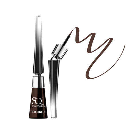 Buy Stay Quirky Liquid Eyeliner, With Unique Ball-Joint Applicator, Brown - Smokin' Like A Rocksta 4 (6.5 ml) - Purplle