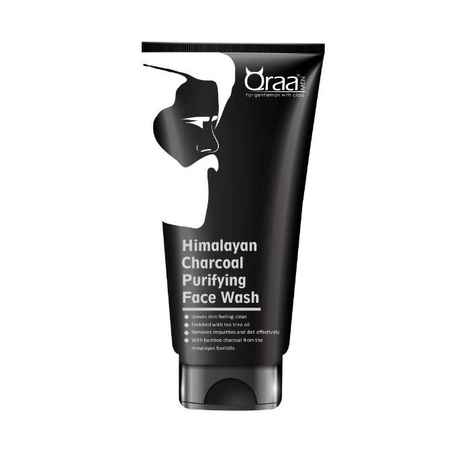 Buy Qraa Men Himalayan Charcoal Purifying Face Wash (100 g) - Purplle